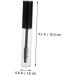 Mikinona 32 Pcs Mascara Tube Lip Gloss Containers Mascara Cream Vials Lip Gloss Tubes Clear Plastic - Buy Online on GoSupps.com