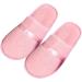 Buy Tianmao 5 Pairs Hotel Slippers - Coral Fleece Closed Toe Guest Slippers for Spa & Travel - Universal Size 28.5x11cm - Pink & Beige - Buy Online on GoSupps.com