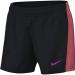 NIKE Girls' Dry 10K Running Shorts Black/Sea Coral/Hyper Magenta Medium