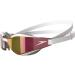 Speedo Unisex Fastskin Hyper Elite Goggles - White/Oxide Grey/Rose Gold | One Size - International Shipping Available - Buy Online on GoSupps.com