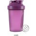 Restez au Frais Lors des Aventures en Plein air Bouteille Shaker Anti-Fuite activit s de Plein air Bouteille Shaker en PP avec Boules Shaker Violet - Buy Online on GoSupps.com