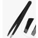 Black Stainless Steel Tweezers | Facial Hair Removal .. hair and beauty - Buy Online on GoSupps.com