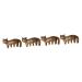 Beaupretty 4 pieces kitten massage comb wooden comb tool hair massage scalp massage massage body body massage devices scalp ridge massage spell