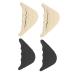 2pairs Forefoot Half Size Pad High Heel Pad Non-Slip Pads Shoe Insoles Metatarsal Foot Pad Eva Cushion Invisible High-Heel Half Sole Mat Forefoot Mat Front Palm Pad Forefoot Pads