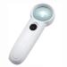 Handheld Magnifier White Illuminated Light 15 Times Illuminated Magnifying Glass Made in China