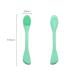 2pcs Soft Silicone Face Wash Scrubber - Manual Facial Cleansing Brush & Applicator for All Skin Types | International Shipping Available - Buy Online on GoSupps.com