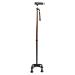 Crutches Telescopic Non-Slip Cane Old Four feet Aluminum Alloy Walking Stick Crutches Hello B