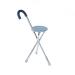 Canes Cane Folding Stool Elderly Disabled Persons Underarm Crutches Folding Cane Stool Aluminum Alloy Anti- Slip Three- Legged Walking Stick It's so Kind of You Safehappy