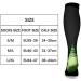 ZLYJ Compression Socks for Men & Women - 3 Pairs Fitness Running & Cycling Knee Socks - International Shipping - Buy Online on GoSupps.com