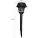 Mosquito Pest Bug Zapper Solar Powered LED Light Insect Killer Lamp for Indoor Outdoor Use 360-400mm ray of Light Easy to Install--No Charging No Wiring Required. (Black 8) Black 8 - Buy Online on GoSupps.com