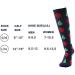 Buy ZLYJ Compression Stockings for Men & Women | 20-30 mmHg Colorful Knee Socks for Running & Fitness | International Shipping - Buy Online on GoSupps.com