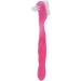 Ergonomic Press Brush - Professional Tooth Cleaning Brush for Plaque & Dirt Removal | Soft Double-Sided Prosthetic Toothbrush - Portable & Safe (Pink) - Buy Online on GoSupps.com