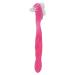 False Teeth Brush Teeth Cleaning for Elderly Portable Plaque Dirt Removal Denture Gift Home Travel Dental Manual Brushes pro(Pink)
