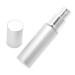 Refillable Perfume Bottle Portable Pump Lotion Atomizer with 6 Colors Ideal for Storing Liquid Substances (Silver)