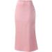 Shop Elegant Women's Knee-Length Lace Trim Mini Skirt | Adjustable Vintage Floral Swing Skirt in Pink - Buy Online on GoSupps.com
