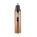 Professional Nose Ear Hair Trimmer for Men Women Electric Nostril Nasal Hair Clippers Trimmers Waterproof Mute Motor Wet/Dry Professional Painless Eyebrow and Facial Hair Trimmer Chargeab