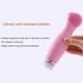 ISTOVO 3In1 Silicone Facial Cleansing Brush Deep Cleaning Blackhead Acne Pore Clean Electric Face Cleaner Red - Buy Online on GoSupps.com