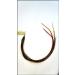 Grizzly Clip-In Feather Extensions - Natural & Pink for Blonde Hair | International Shipping Available - Buy Online on GoSupps.com
