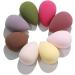 Makeup Sponge 1Pc Cosmetic Puff Powder Puff Smooth Women's Makeup Foundation Sponge Beauty To Make Up Tools & Accessories Water-drop Shape Makeup Sponge Holder(Light Blue 2) - Buy Online on GoSupps.com