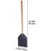 Home Fly Swatter Wood Handle Punched Leather Flyswatter Manual Insect Mosquito Wasp Pest Control Fly Zapper Racket for Indoor Black - Buy Online on GoSupps.com