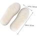 FOMIYES 3 Pairs Wool Insoles - Warm Fleece Shoe Pads for Women | Breathable & Thick Boot Insoles for Ultimate Comfort - Buy Online on GoSupps.com