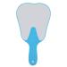 4 colors handle mouth mirror tooth inspection mirror reflective tooth inspections for dental examinations dental tool for oral health enthusiasts (blue)