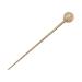 Lurrose Vintage Decor Alloy Hair Stick Simple Hair Chopstick Updo Decorative Pin for Girl Woman Hair Wedding Decor Golden