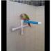 Portable Bird Parrot Shower Perch Stand with 3 Suction Cups - Ideal for Bathing, Playing and Resting - Wall or Window Hanging Platform for Parakeets and Small Birds - Buy Online on GoSupps.com