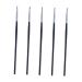 MAGICLULU 5pcs Fine Eyeliner Brush Lipstick Applicator Gel Eyeliner Pencil Lip Gloss The Brush Fiber Cosmetic
