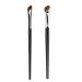 2 Pcs Angled Eyeliner Brush Multi-function Flat Eyeliner Brush Scythe Eyeliner Brush Eyeliner Brushes Fine Point Professional Eye Makeup Brush for Women Girls