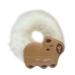 Limtula Cute Hair Tie Flat Clips Hairpin Style Fun Animal Headdress Bunches Accessories Funny Capybara Cute Headdress Hair ring