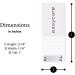 Pill Cutter Splitter with Stainless Steel Blade | EasyCare Storage & Precision Cutting - International Shipping - Buy Online on GoSupps.com