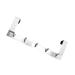 Over Door Towel Rack Stainless Steel s Hooks Metals Metal Over The Door Hooks Door Hanger Hook Door Hook Hanger Hook up Coat Hook Coat Hanger Towel Hanger Over Door Hat Rack (5 Hoo 5 Hooks 35.6X12.5X4CM