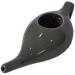 Leak Proof Durable Ceramic Neti Pot Comfortable Grip | Microwave and Dishwasher Friendly Natural Treatment for Sinus and Congestion (Olive Green Mat)