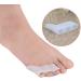 ENPAP 6 Pairs Silicone Little Toe Separator - Toe Hallux Valgus Care Braces with 3 Holes for Toe Alignment and Rehabilitation - Buy Online on GoSupps.com
