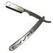 Buy CS-102 Stainless Steel Professional Barber Straight Edge Razor | Silver Razor for Precision Shaving - International Shipping Available - Buy Online on GoSupps.com