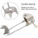 Attachment Walking Mobility Crutches Non-slip Ice Grip Fits on all canes - for Safer Walking in Ice and Snow ice crutches Walking Cane Tip - Buy Online on GoSupps.com