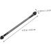 Baluue 30pcs Eye Makeup Black Eyeshadow Artificial Fiber Eye Shadow Applicator Wooden Handle - Buy Online on GoSupps.com