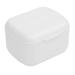 Frdun partially oral protection container storage boxes for denture storage box for false teeth for night protection and brackets while traveling