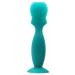 Diaper cream soft silicone brush with suction foot and home use baby diaper cream spatula with suction foot baby diaper cream spatula emerald green