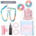 Heatless Curlers Headband 7 PCS Heatless Curls Set Soft Velour Heatless Hair Curler Hair Curlers No Heat for Short & Long Hair (Rainbow 7Pcs) - Buy Online on GoSupps.com