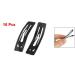 Sourcing Map 10pcs Women s Black Rectangular Metal Hair Clips Barrette - Stylish Hair Accessories for All Hairstyles - Buy Online on GoSupps.com