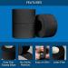 Athletic Tapes 3 Adhesive Rolls- 1.5 inches x 15 Yards per roll- No-Sticky Residue Black Medical Tape - Sport Tape Easy Tearing - Buy Online on GoSupps.com