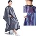 Hair Cutting Cape Salon Capes for Clients with Hand Holes Waterproof Capes for Hair Stylist Hair Cut Cape Hair Dye Cape Gray