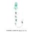 KGDUYC Soother Chains - Adjustable Anti-Lost Pacifier Clips & Straps | Baby Baptism Gift | 4 Pack - Buy Online on GoSupps.com
