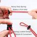 100 Pcs Double Hole Plastic Cord Locks for Drawstrings - Spring Stopper Fastener Slider Toggles End for Shoelaces, Backpacks, Lanyards - Buy Online on GoSupps.com
