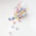 50PCS Mini Hair Claw Clips for Women Girls  Small Hair Clips Little Claw Clips Tiny Acrylic Jaw Clips with Transparent Box(Candy colors) 50pcs/set Candy colors