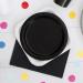 Unique Industries Black Cake Paper Plates - 20 Pieces - Buy Online on GoSupps.com