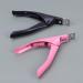 MARLAS Professional-Grade Acrylic False Nail Trimmer - Precision Stainless Steel Cutter (Pink) - Buy Online on GoSupps.com