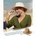 Women's UPF 50+ Khaki Straw Sun Hat with Wide Brim and Wind Lanyard for Summer - Medium-Large - Buy Online on GoSupps.com